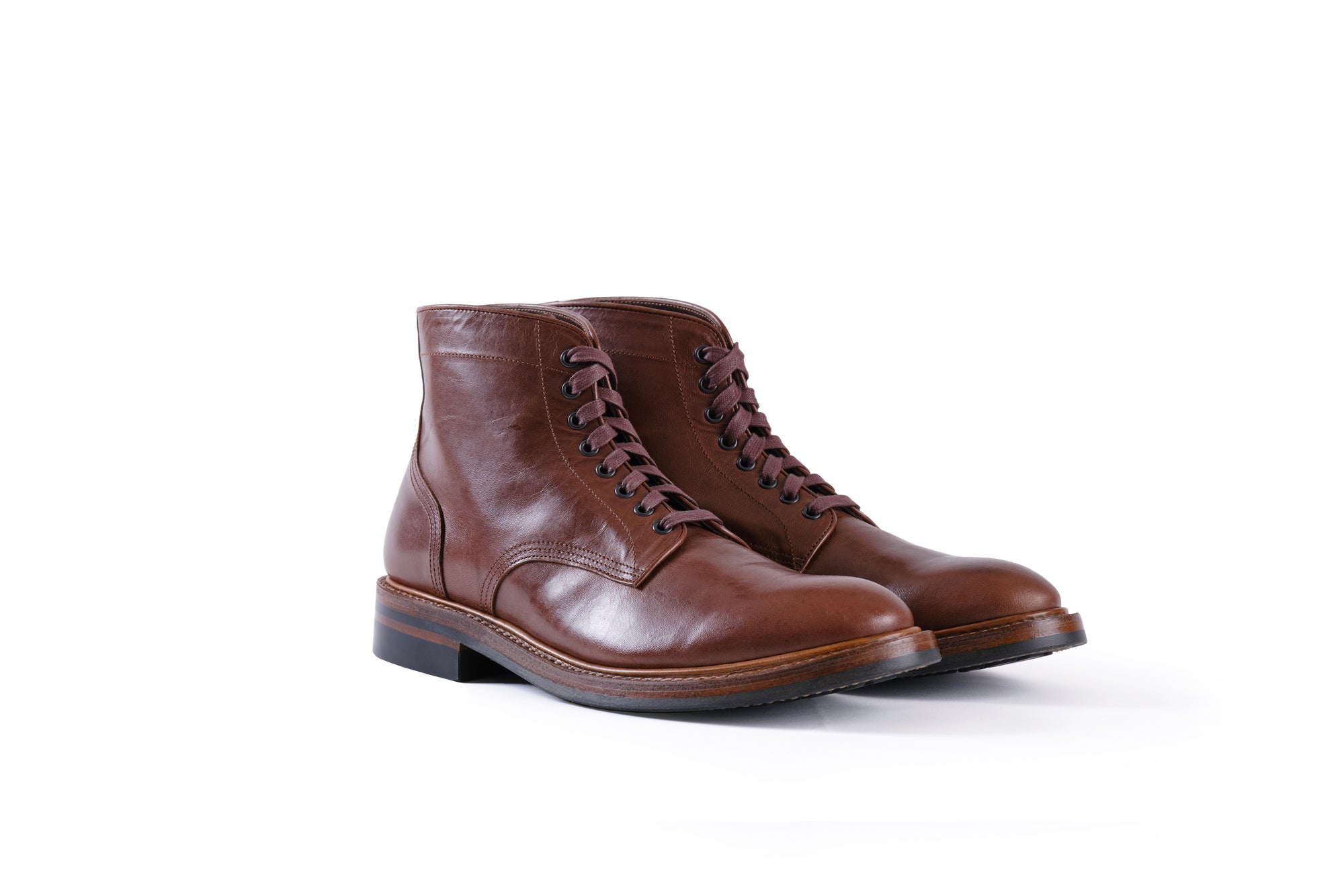 (Pre-Order FW26) John Lofgren Bootmaker Highland Boot - Shinki Hikaku Horsehide Brown