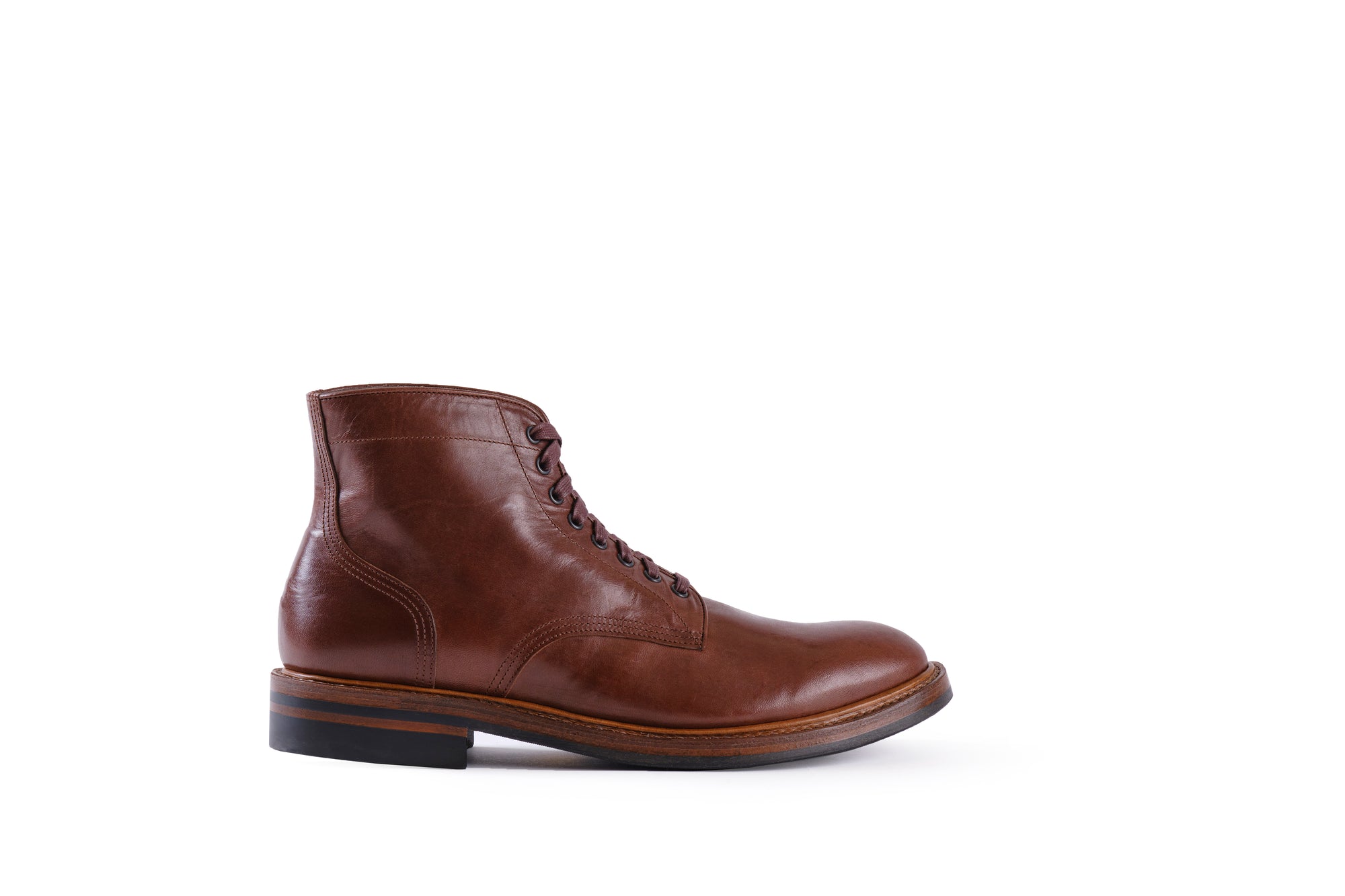 (Pre-Order FW26) John Lofgren Bootmaker Highland Boot - Shinki Hikaku Horsehide Brown