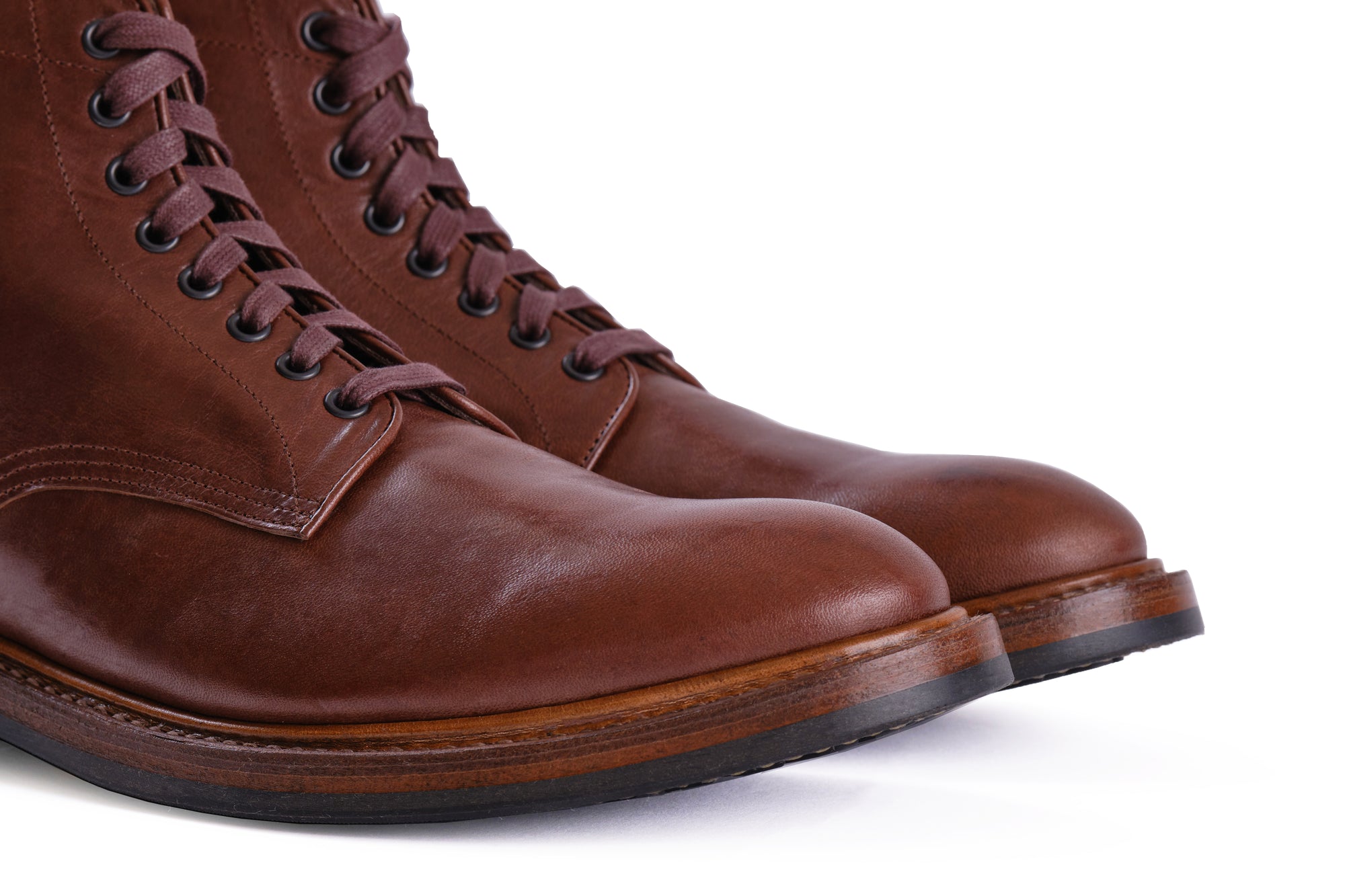(Pre-Order FW26) John Lofgren Bootmaker Highland Boot - Shinki Hikaku Horsehide Brown
