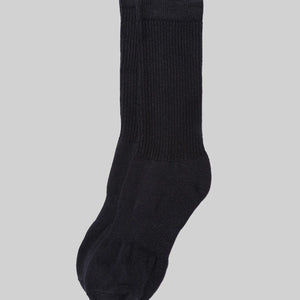 American Trench Mil-Spec Socks in black laid flat