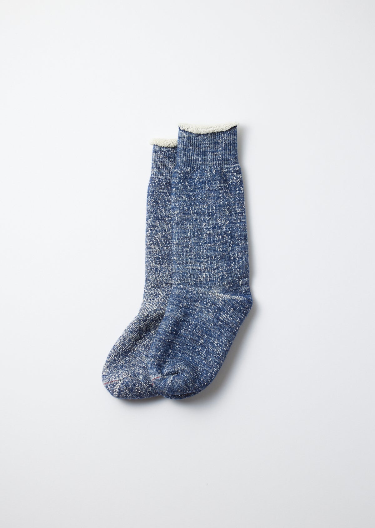 Rototo R1001 Double Faced Crew Socks - Deep Ocean