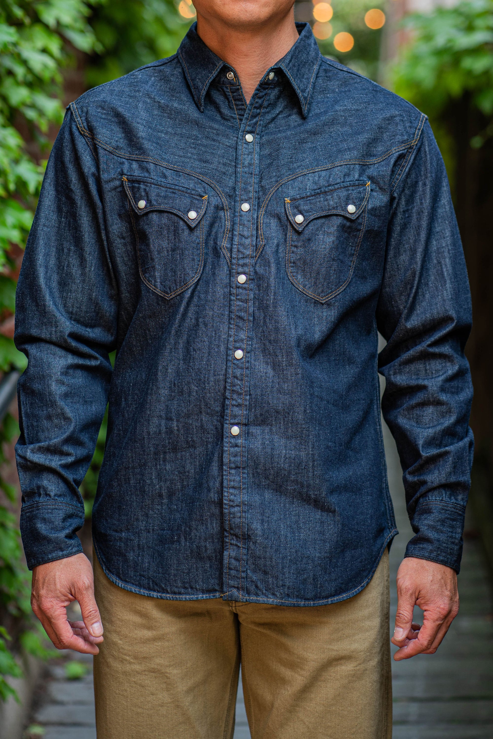 Stevenson Overall Co. Cody Shirt - Indigo