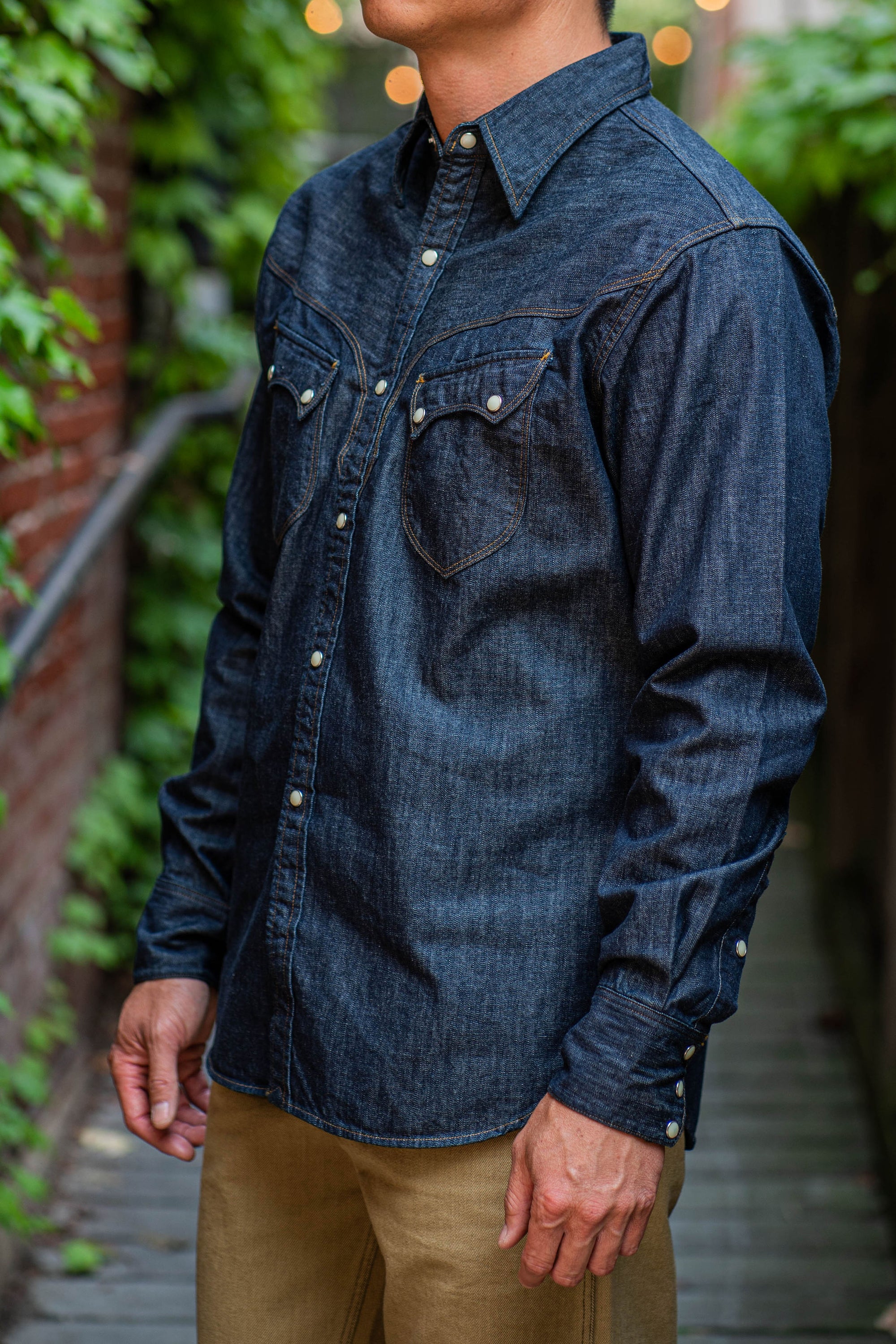 Stevenson Overall Co. Cody Shirt - Indigo
