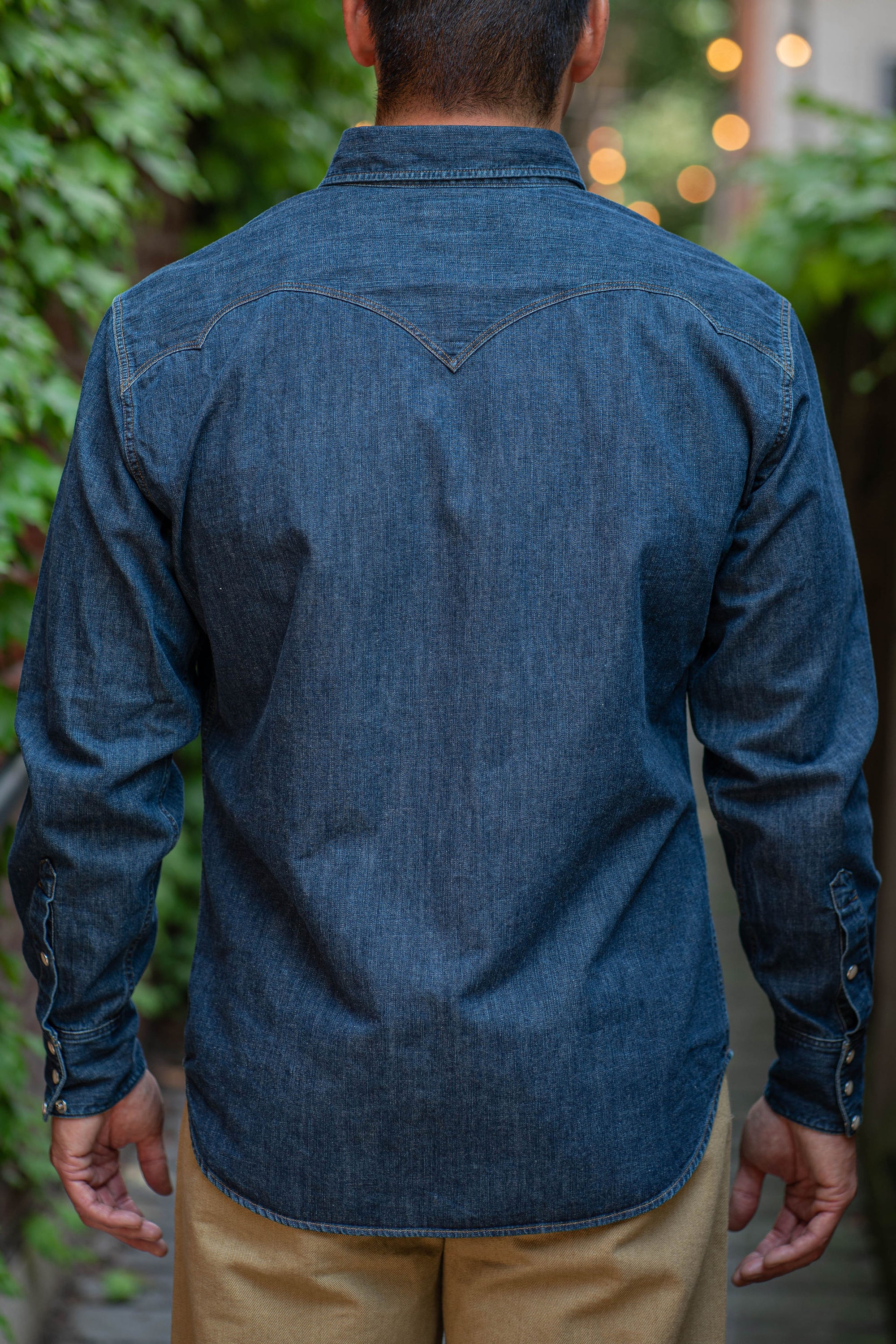 Stevenson Overall Co. Cody Shirt - Faded Indigo