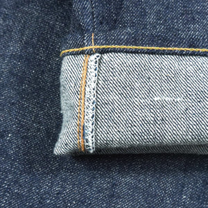 Samurai S510HX 47' Regular Straight Model - 15oz Otokogi Denim - Cuff Detail