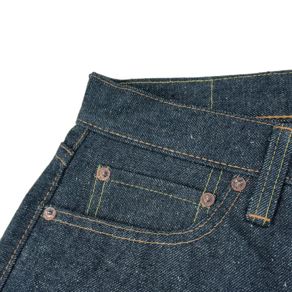 Samurai S510HX 47' Regular Straight Model - 15oz Otokogi Denim - Front Pocket Detail