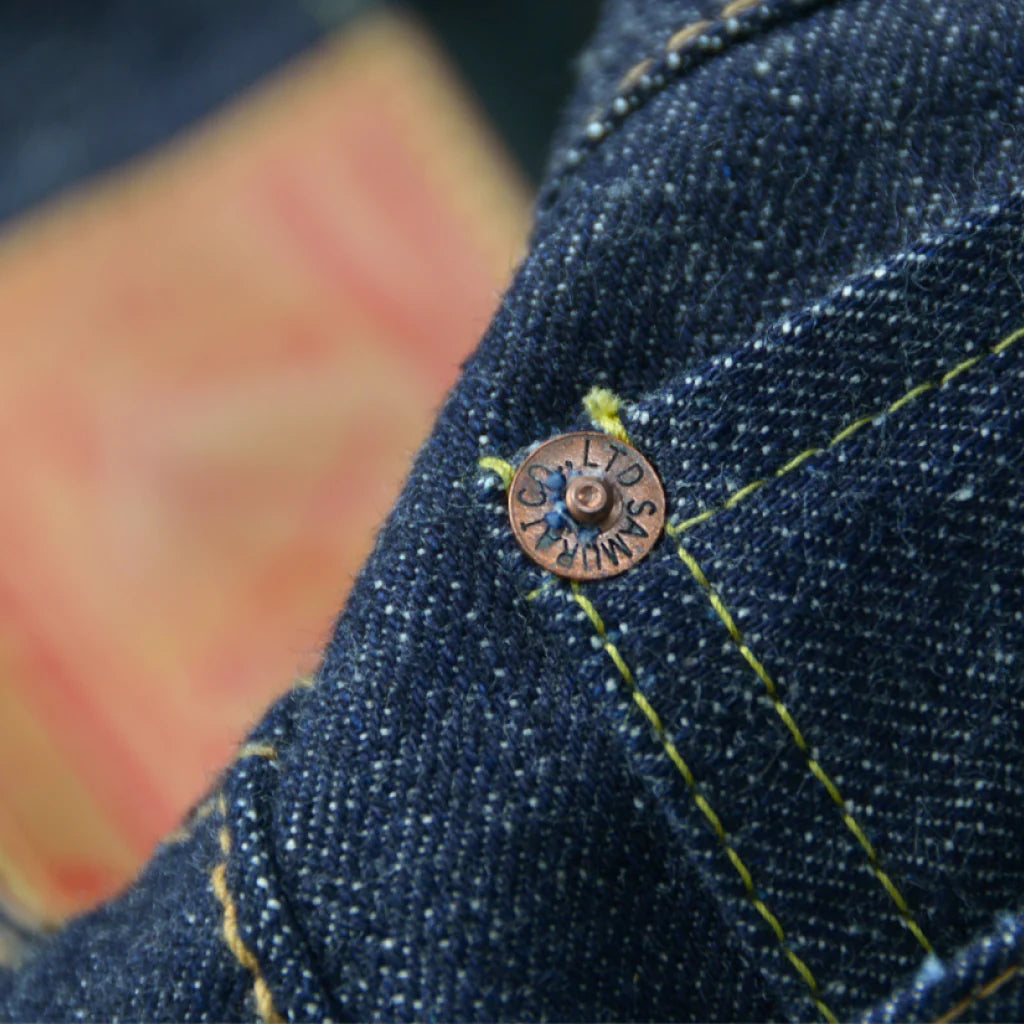 Samurai S510HX 47' Regular Straight Model - 15oz Otokogi Denim - Rivet Detail