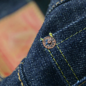 Samurai S510HX 47' Regular Straight Model - 15oz Otokogi Denim - Rivet Detail