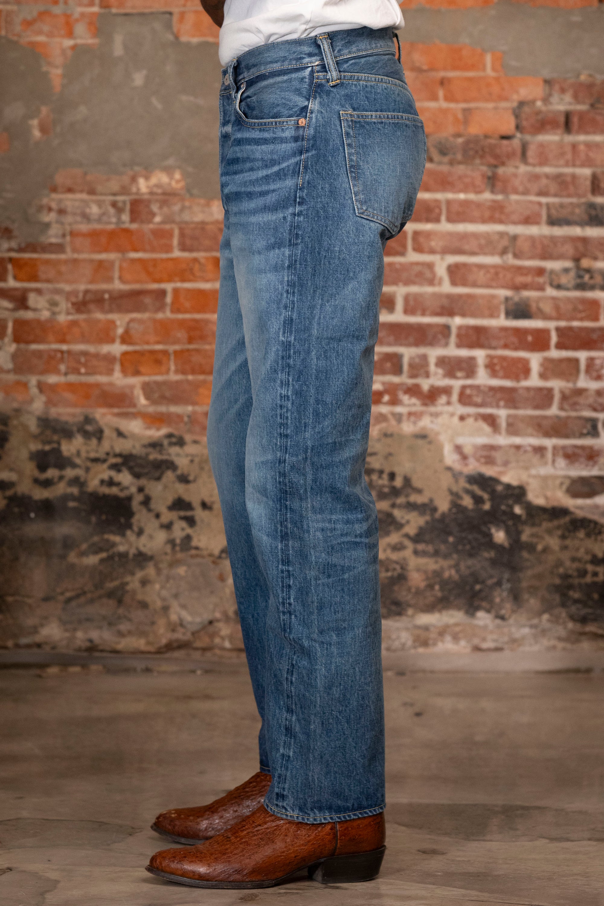 Sugar Cane 1947 Straight Leg - 14.25oz. Aged Model