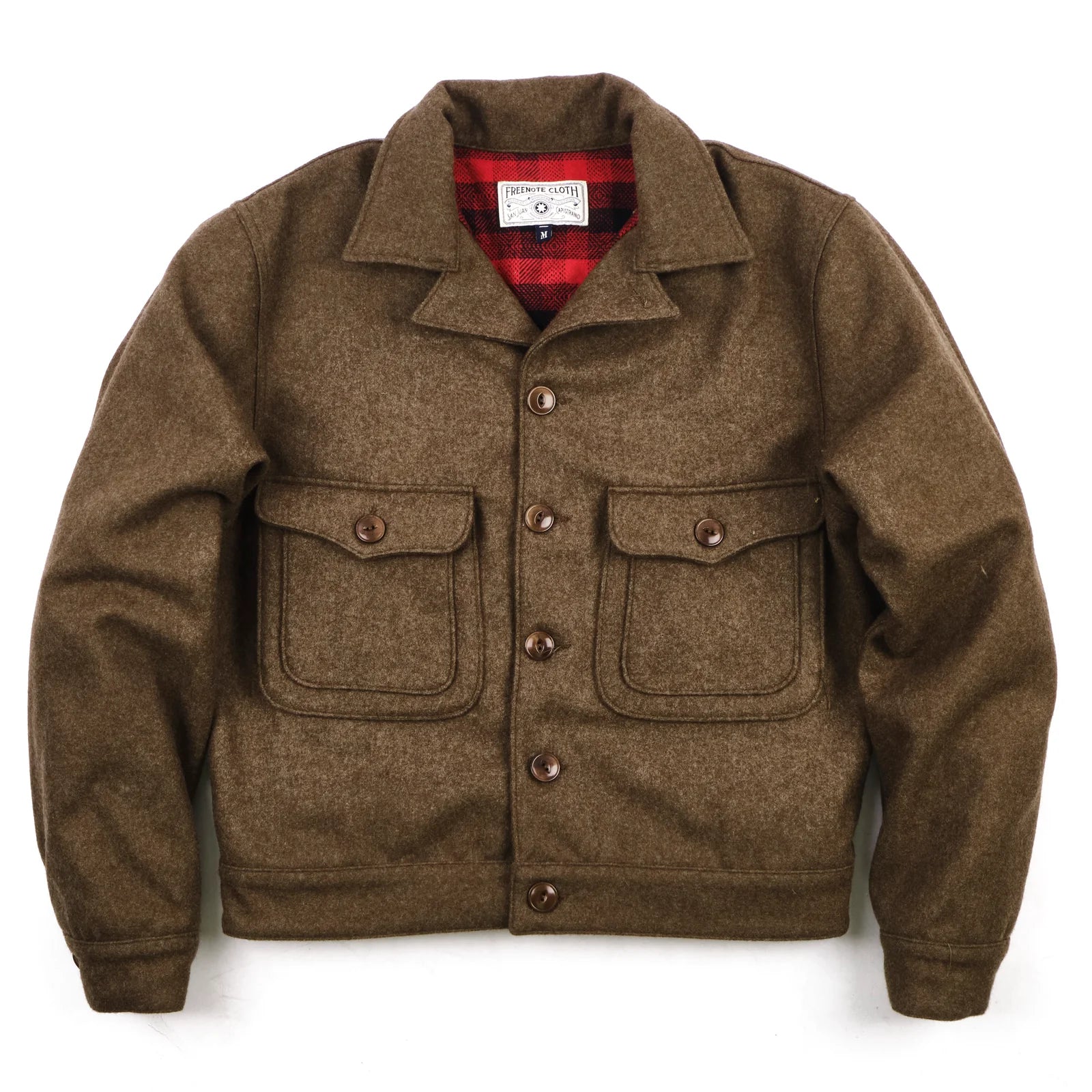 Freenote Cloth Grafton - Brown Wool