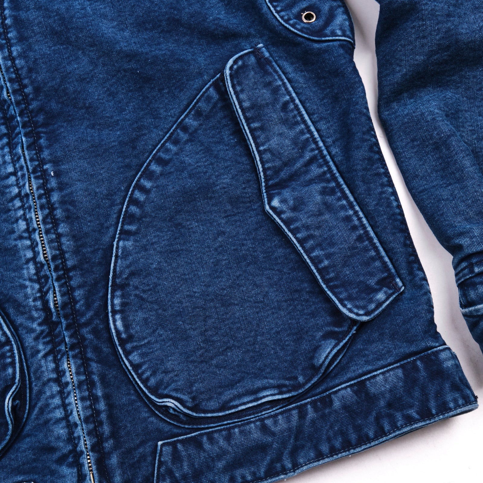 Freenote Cloth Mariner Jacket Light - Stone Washed Indigo