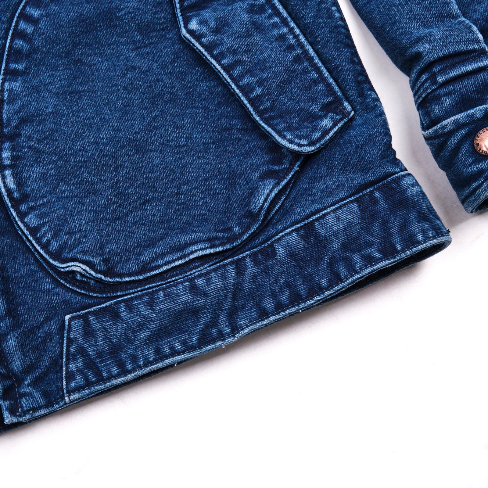Freenote Cloth Mariner Jacket Light - Stone Washed Indigo