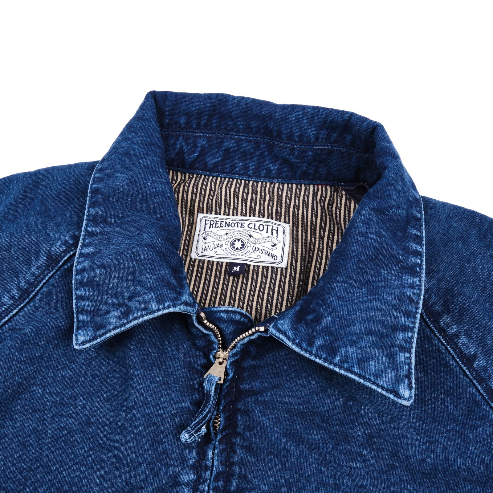 Freenote Cloth Mariner Jacket Light - Stone Washed Indigo