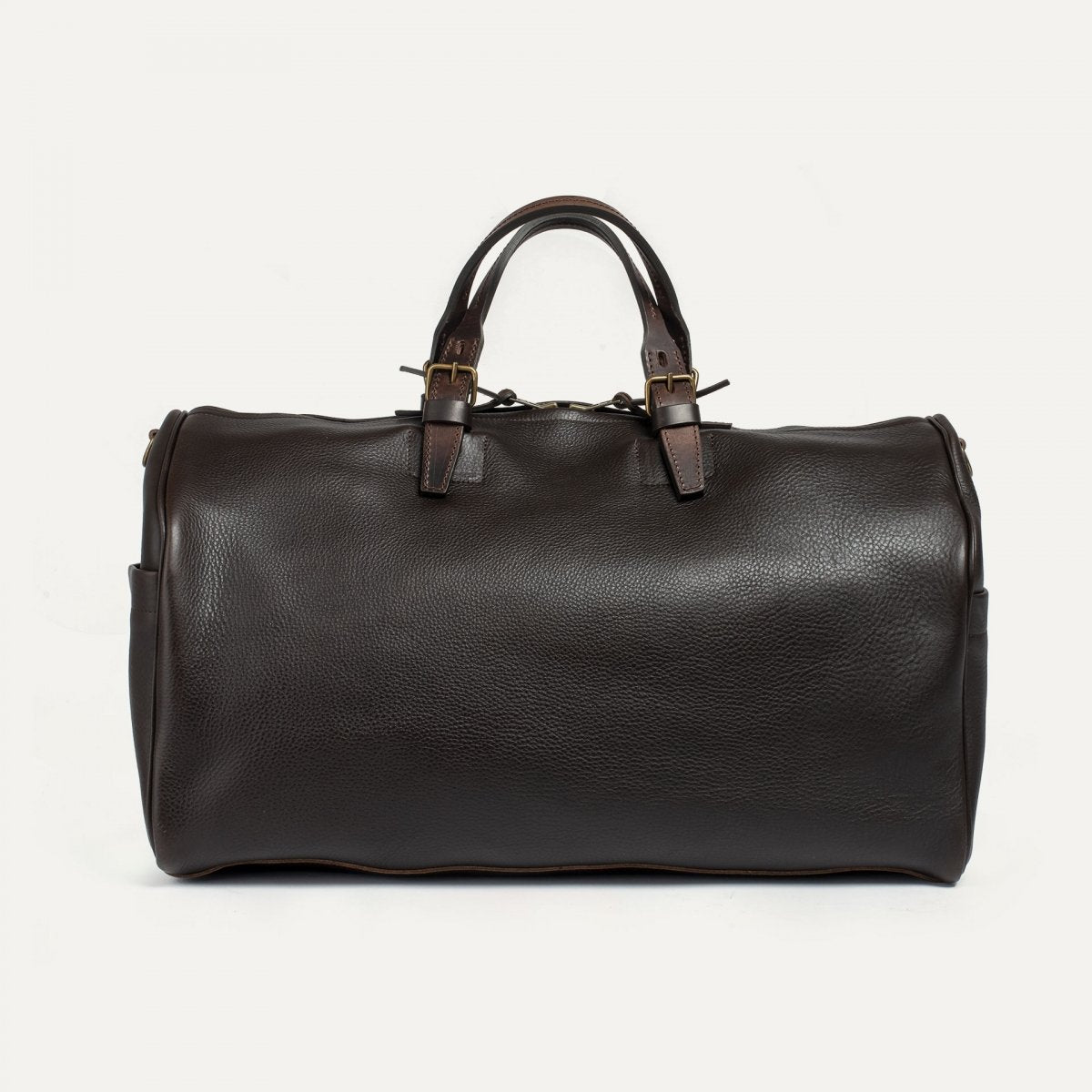 Bleu de Chauffe Hobo Travel Bag - Dark Brown