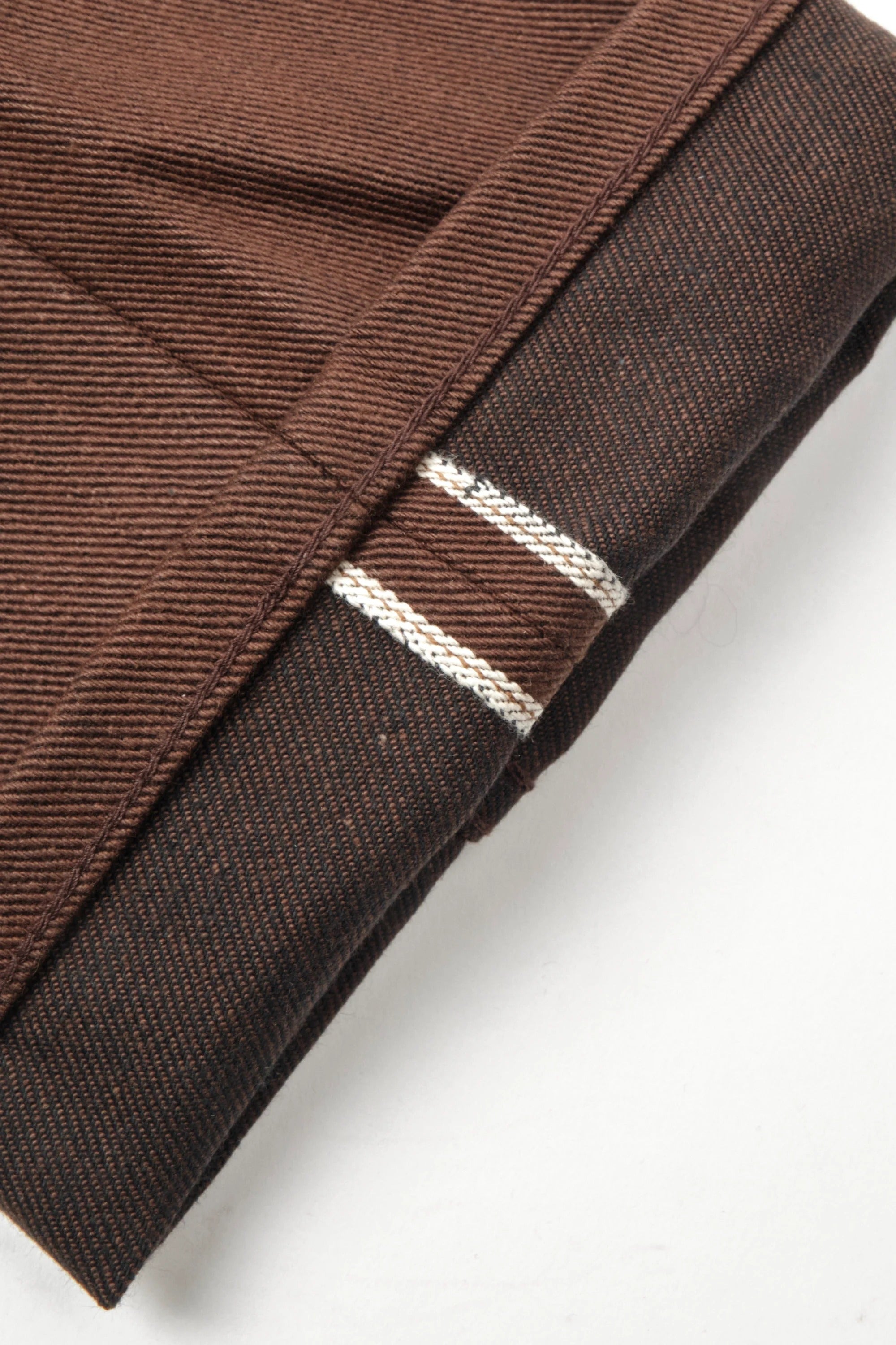 Freenote Cloth Portola - 15oz Dark Brown Denim