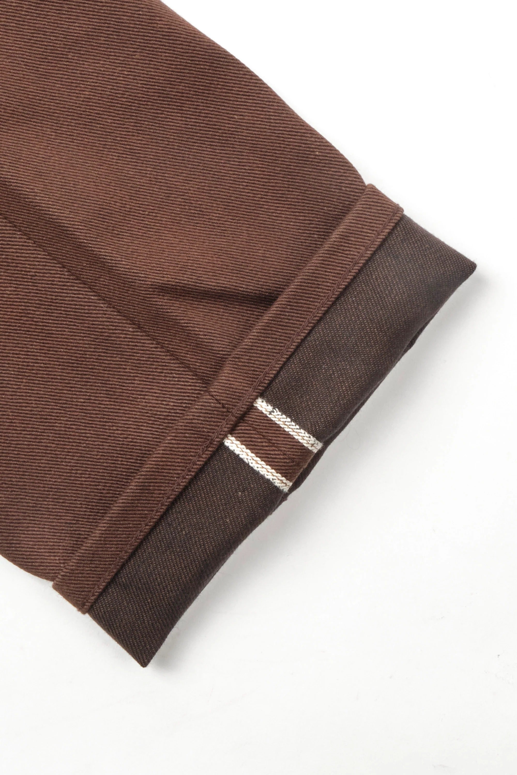 Freenote Cloth Portola - 15oz Dark Brown Denim