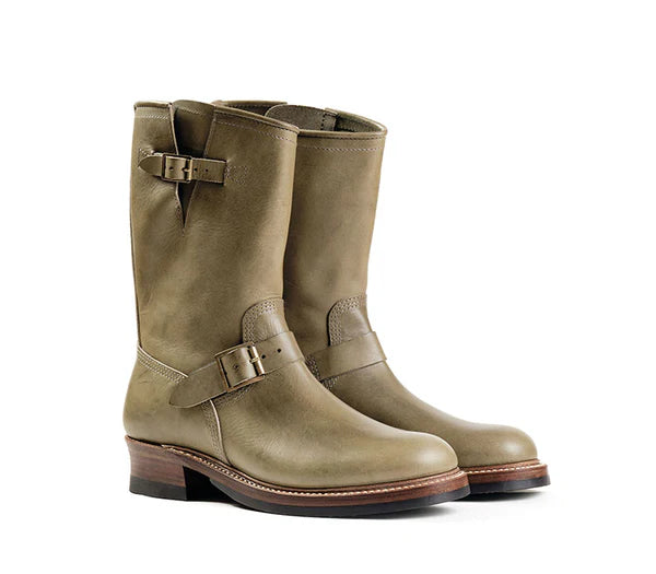 (Pre-Order FW26) John Lofgren Wabash Engineer Boots - Badalassi Carlo Grigio