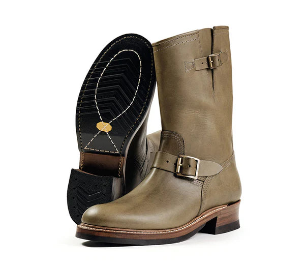 (Pre-Order FW26) John Lofgren Wabash Engineer Boots - Badalassi Carlo Grigio