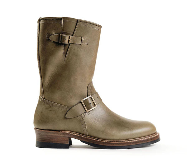 (Pre-Order FW26) John Lofgren Wabash Engineer Boots - Badalassi Carlo Grigio