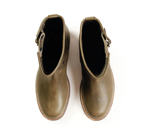 (Pre-Order FW26) John Lofgren Wabash Engineer Boots - Badalassi Carlo Grigio