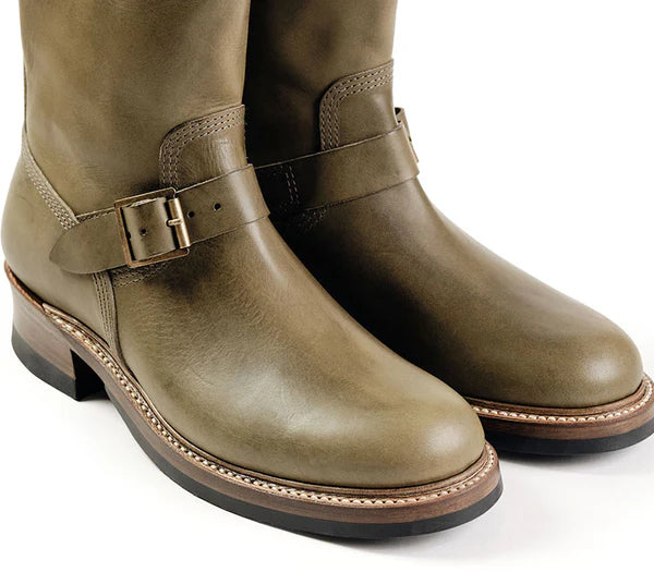 (Pre-Order FW26) John Lofgren Wabash Engineer Boots - Badalassi Carlo Grigio
