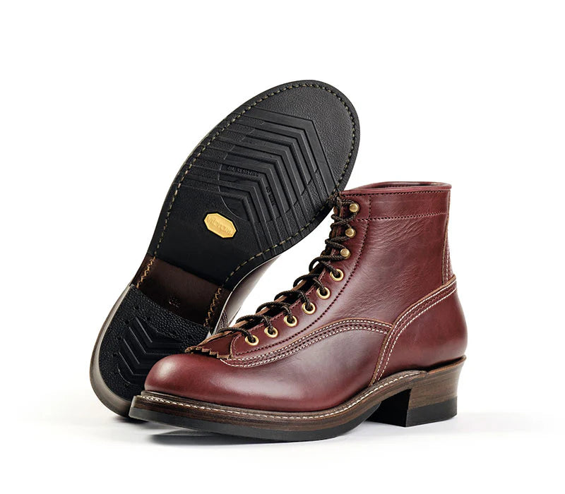 (Pre-Order FW26) John Lofgren Donkey Puncher Boots - Horween CXL Burgundy