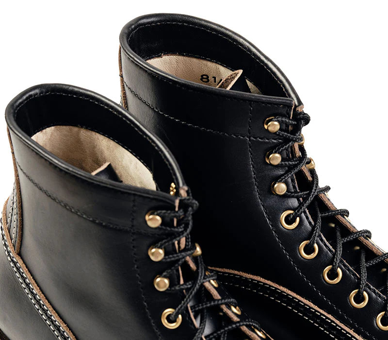 (Pre-Order FW26) John Lofgren Donkey Puncher Boots - Horween CXL Black