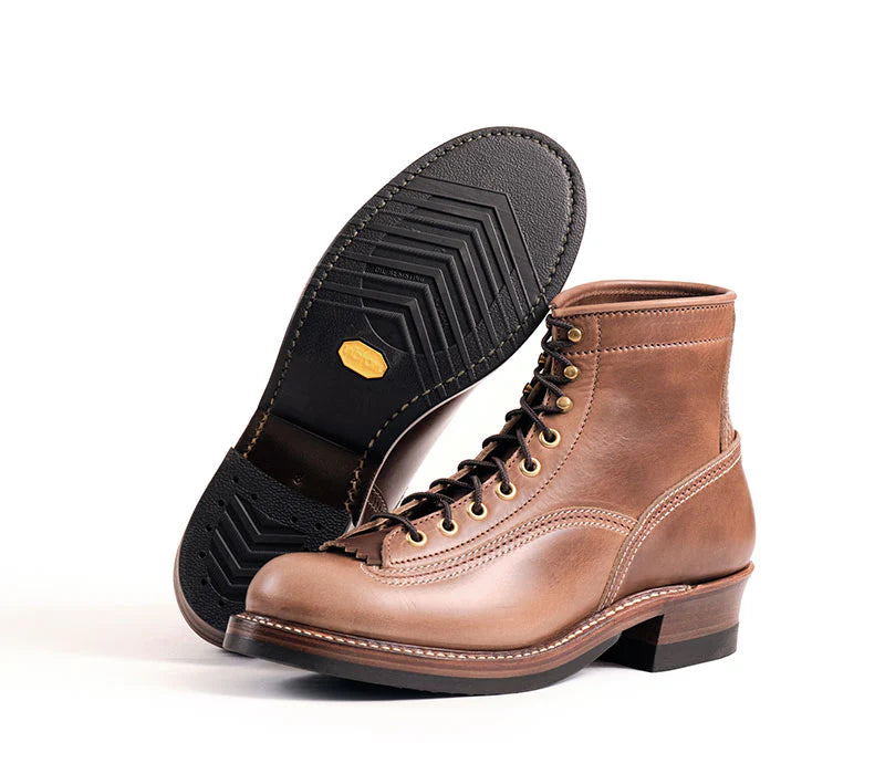 (Pre-Order FW26) John Lofgren Donkey Puncher Boots - Horween CXL Natural