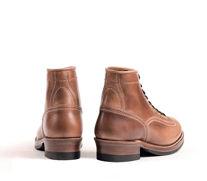 (Pre-Order FW26) John Lofgren Donkey Puncher Boots - Horween CXL Natural
