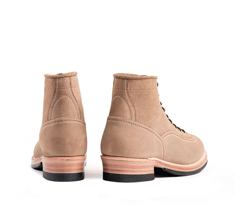 (Pre-Order FW26) John Lofgren Donkey Puncher Boots - Horween CXL Natural Roughout
