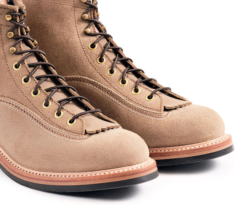 (Pre-Order FW26) John Lofgren Donkey Puncher Boots - Horween CXL Natural Roughout