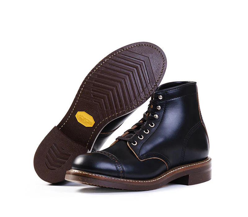 (Pre-Order FW26) John Lofgren Combat Boot - Horween Leather CXL Black