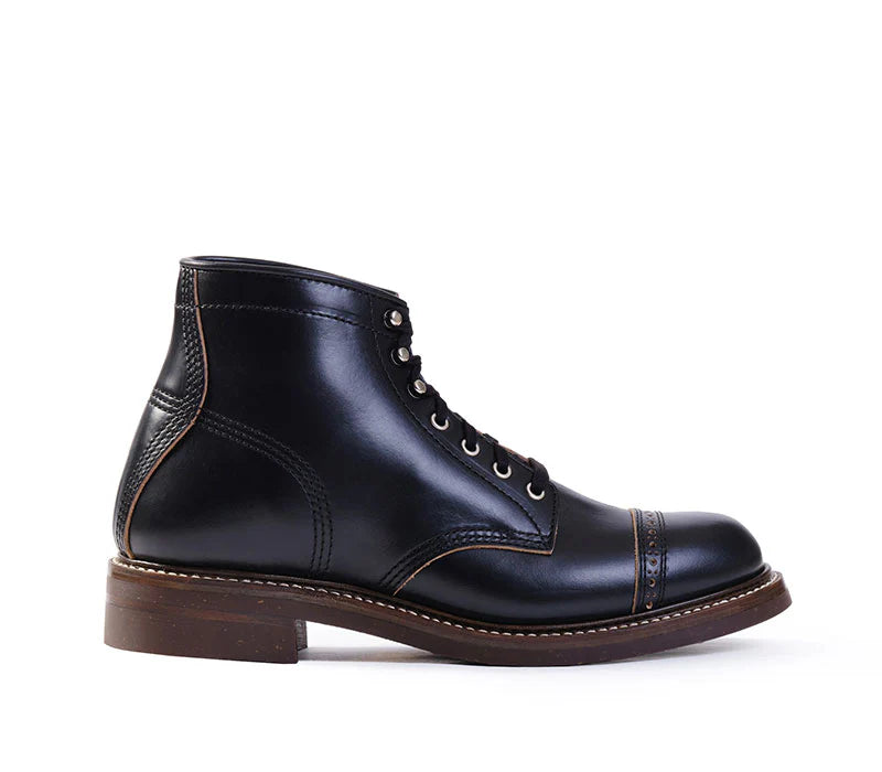 (Pre-Order FW26) John Lofgren Combat Boot - Horween Leather CXL Black