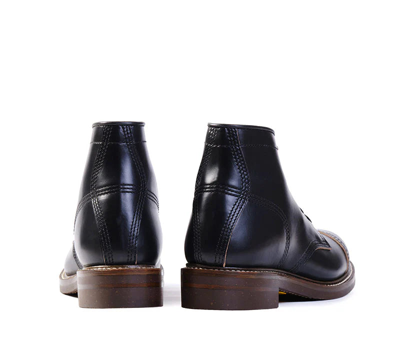 (Pre-Order FW26) John Lofgren Combat Boot - Horween Leather CXL Black