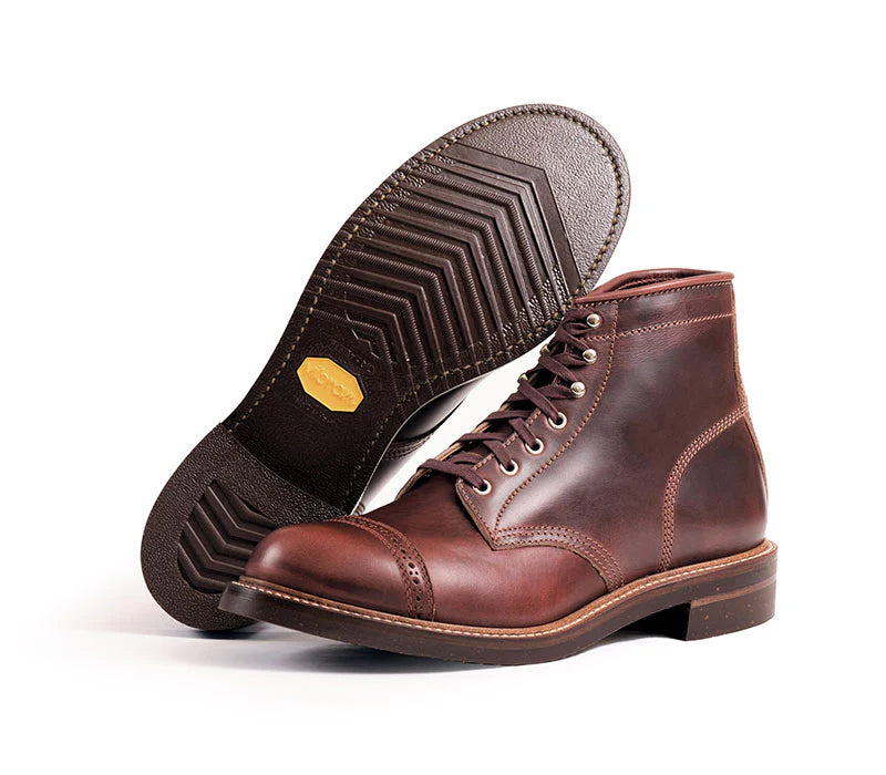 (Pre-Order FW26) John Lofgren Combat Boot - Horween Leather CXL Timber
