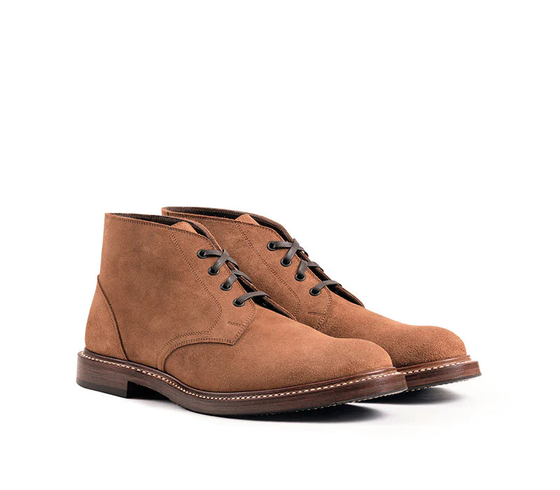 (Pre-order FW26) John Lofgren Bootmaker - The Steadfast Chukka Boots Japanese Suede - Mustard