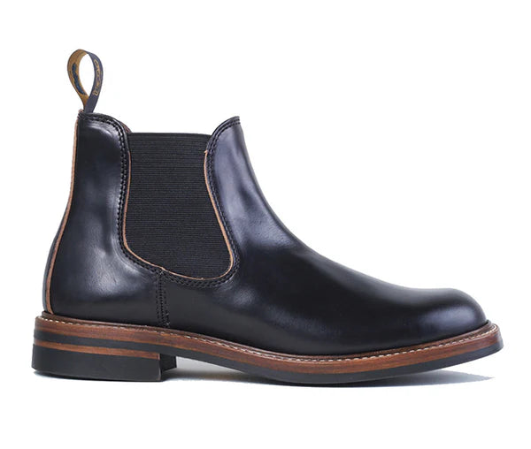 (Pre-Order FW26) John Lofgren Chelsea Boot - Horween CXL Black