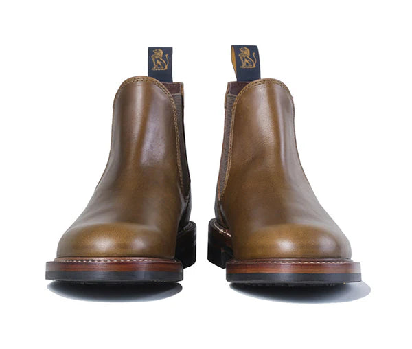 (Pre-Order FW26) John Lofgren Chelsea Boot - Horween CXL Olive
