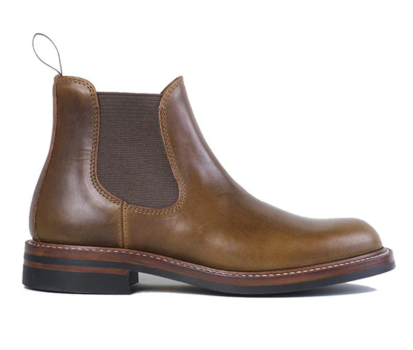 (Pre-Order FW26) John Lofgren Chelsea Boot - Horween CXL Olive