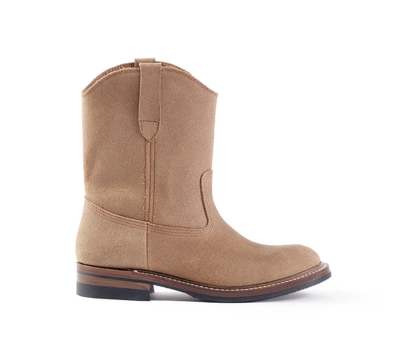 (Pre-Order SS26) John Lofgren Duke Roper Boots - Horween CXL Natural Roughout
