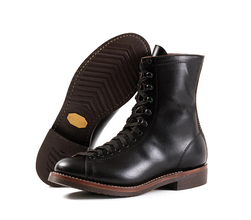 (Pre-Order FW26) John Lofgren Fieldmaster - Black Horween SHF Horsehide
