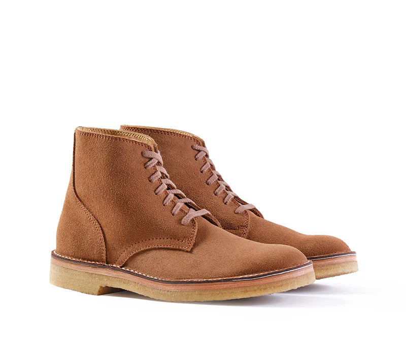 (Pre-Order SS26) John Lofgren Sahara Boots - Japanese Suede Mustard