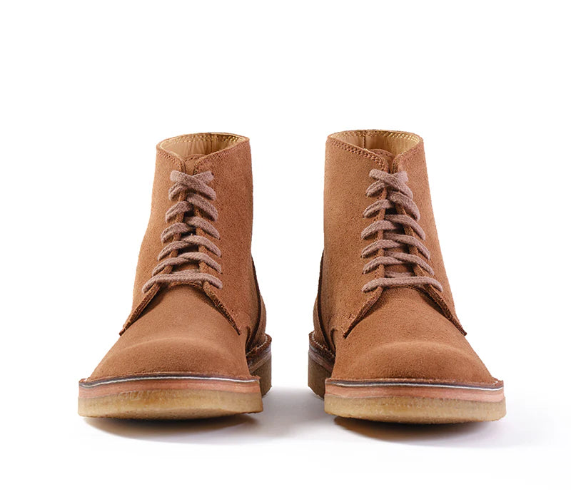 (Pre-Order SS26) John Lofgren Sahara Boots - Japanese Suede Mustard
