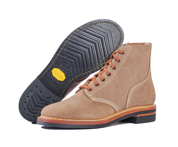 (Pre-Order FW26) John Lofgren M-43 Service Shoes - Horween CXL Natural Roughout