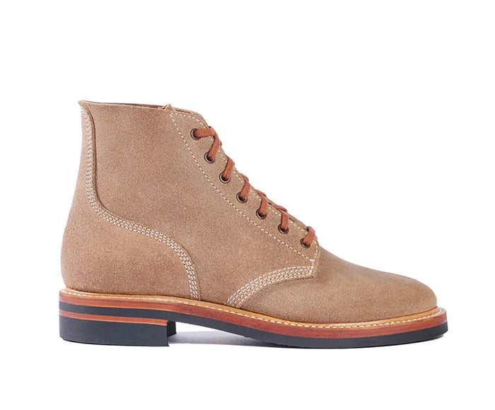 (Pre-Order FW26) John Lofgren M-43 Service Shoes - Horween CXL Natural Roughout