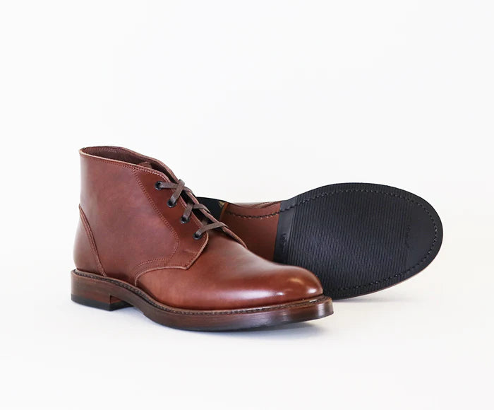 (Pre-Order SS26) John Lofgren Steadfast Chukka Boots - French Calfskin Brown