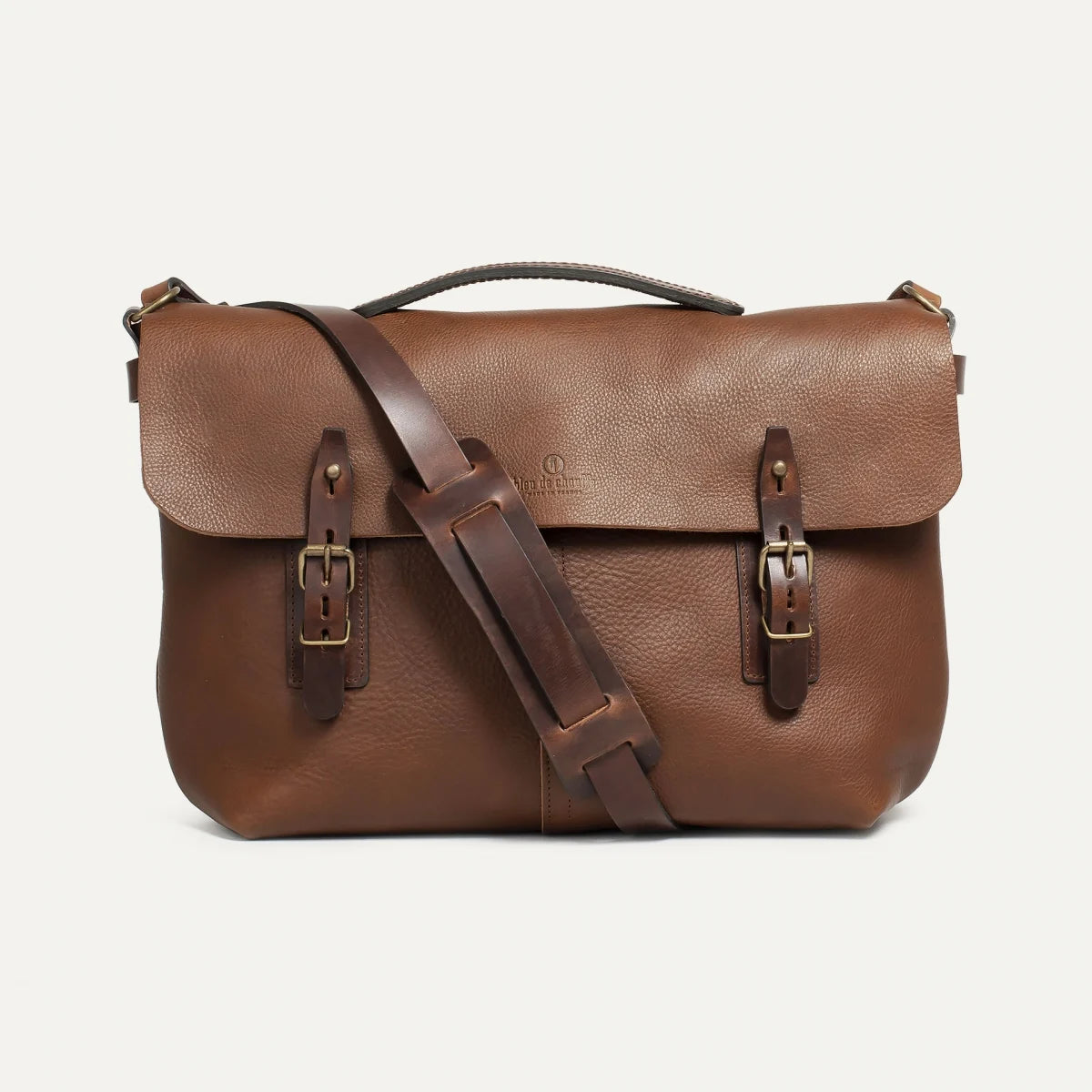 Bleu de Chauffe Lucien Satchel Bag - Cuba Libre