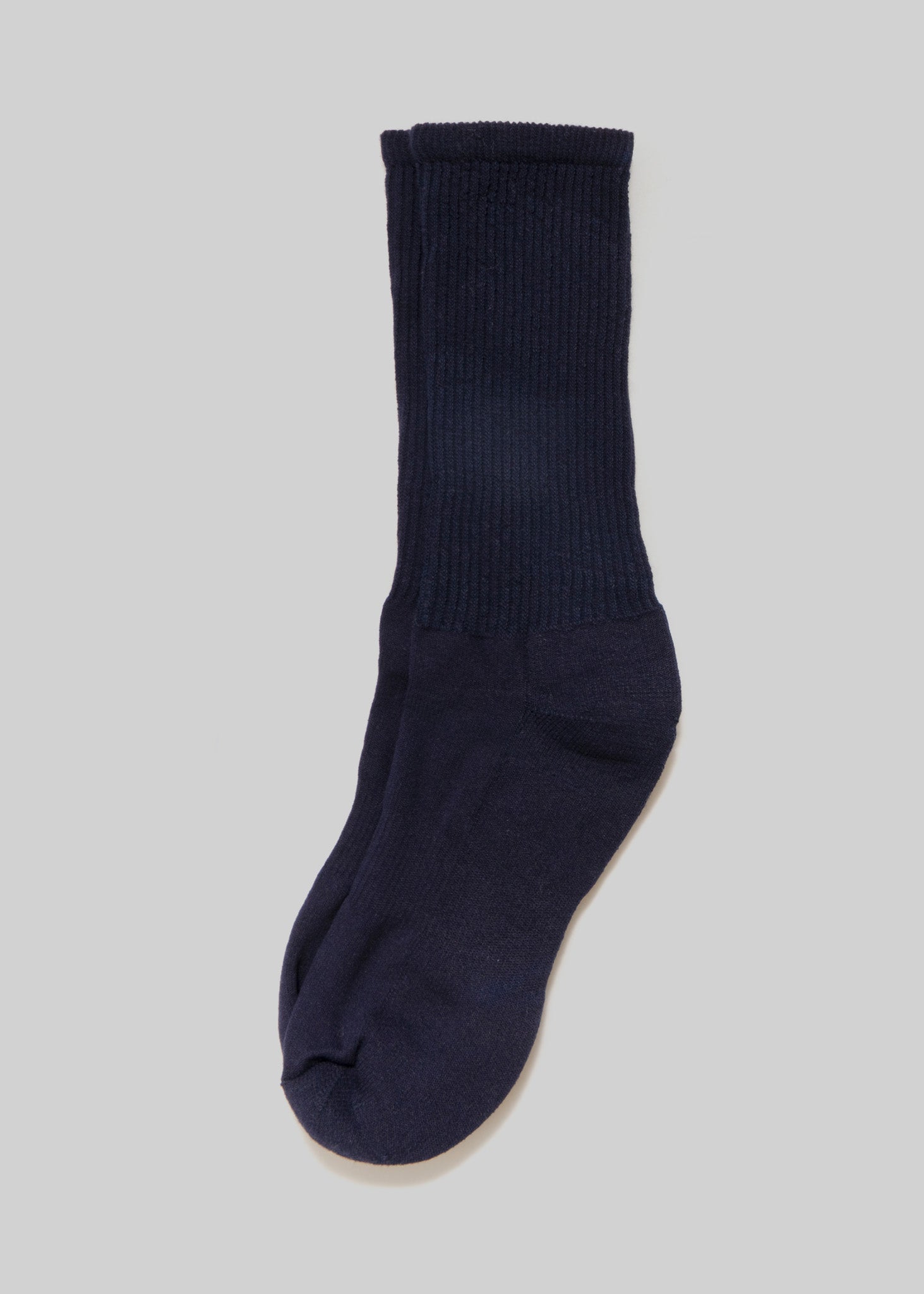 American Trench Mil-Spec Socks in navy laid flat