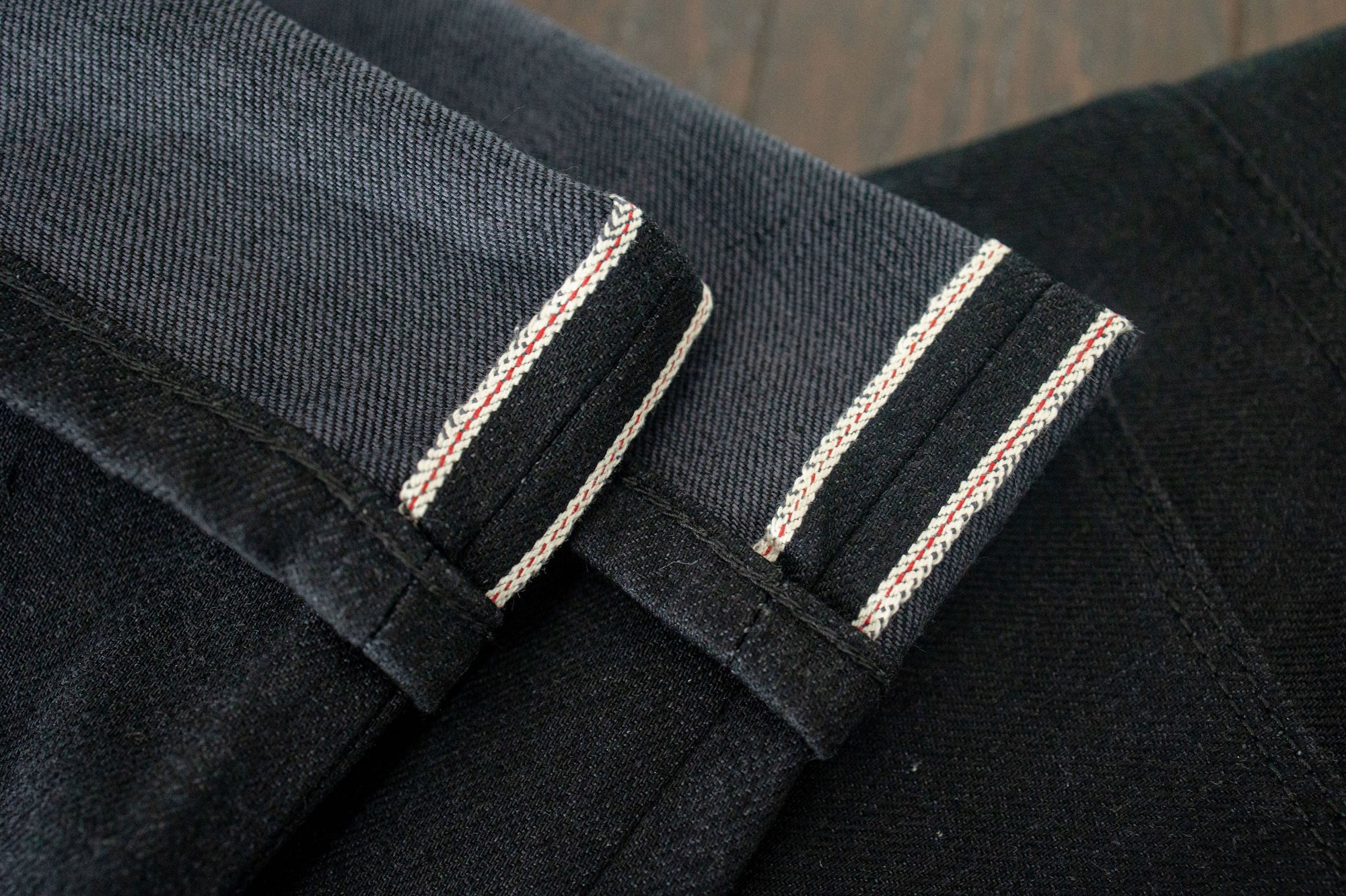 Freenote Cloth Portola Taper - 14.25oz Black Grey Denim