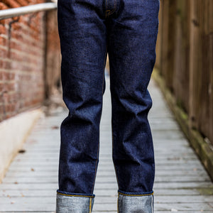 Samurai S5000VX21ozII 21oz Cho-Kiwami Selvedge Straight Fit - Model Front